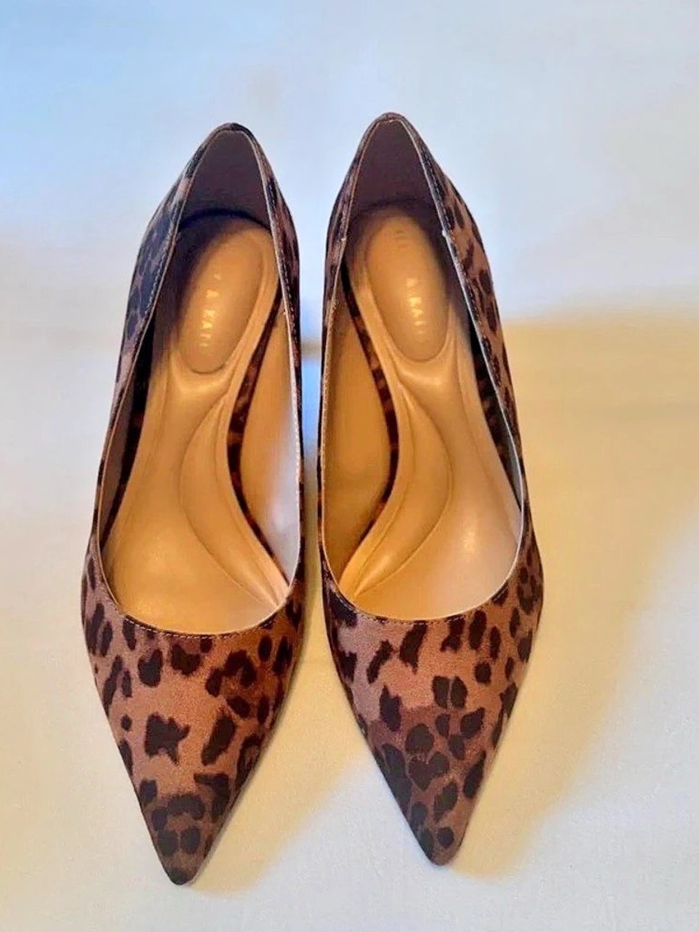 LifeStride Minimalist Pump Leopard Print Pointed-Toe Heels